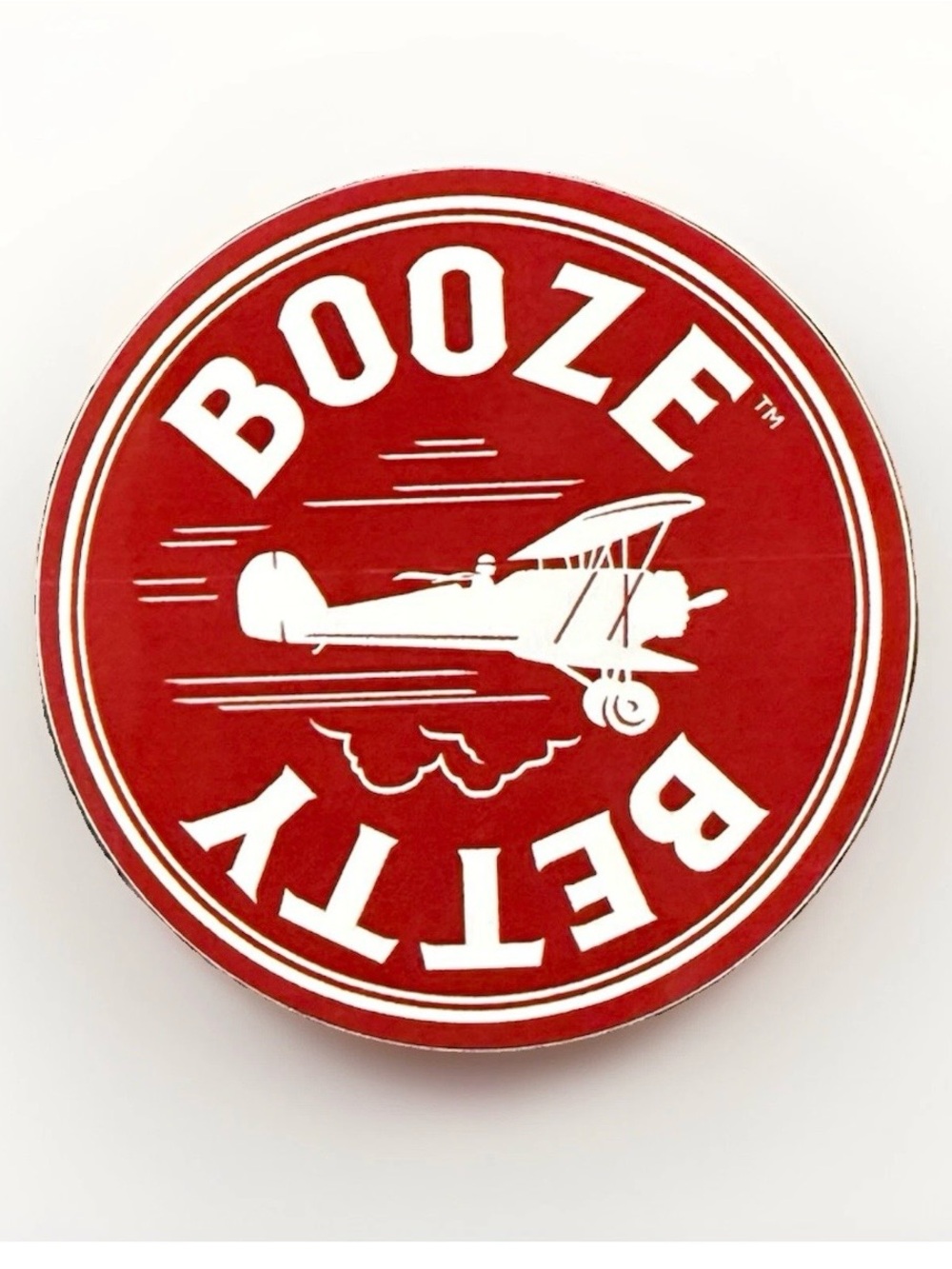 Betty Booze Logo Decal Sticker